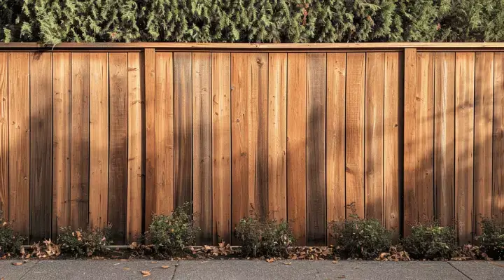 A timber fence by Elite Fencing Redcliffe