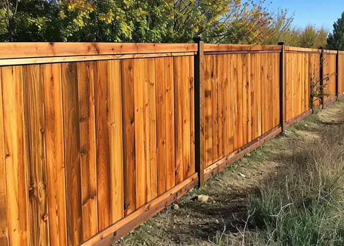 Timber fence built by Elite Fencing Redcliffe securing a property in North Brisbane