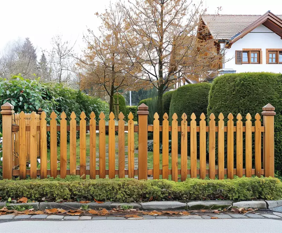 A property in North Brisbane secured by a timber fence installed by Elite Fencing Redcliffe